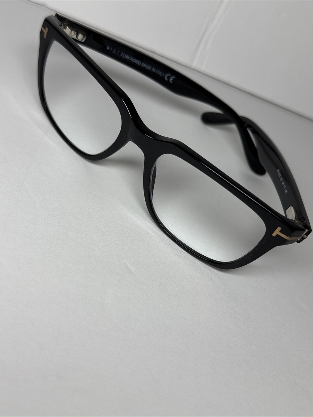Authentic Tom Ford FT5304 001 Shiny Black Eyeglass Frames